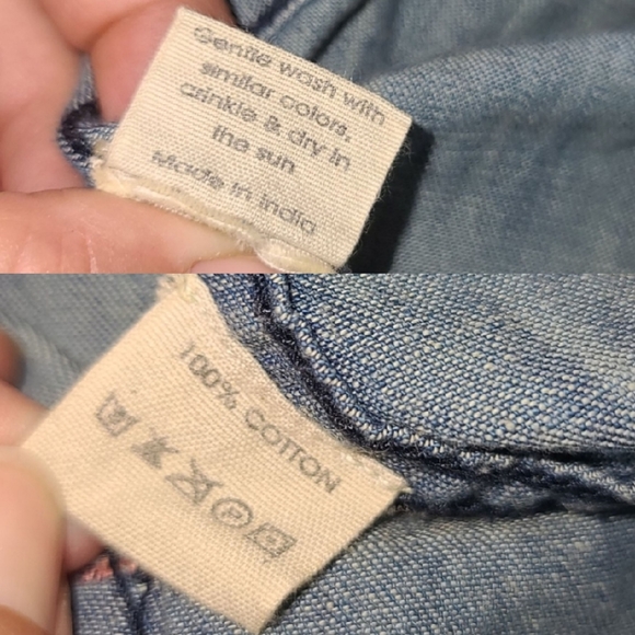 New Magnolia Pearl OKeefe Jeans Floral Embroidered Denim Jean Indigo Pant 210 os - Picture 15 of 16